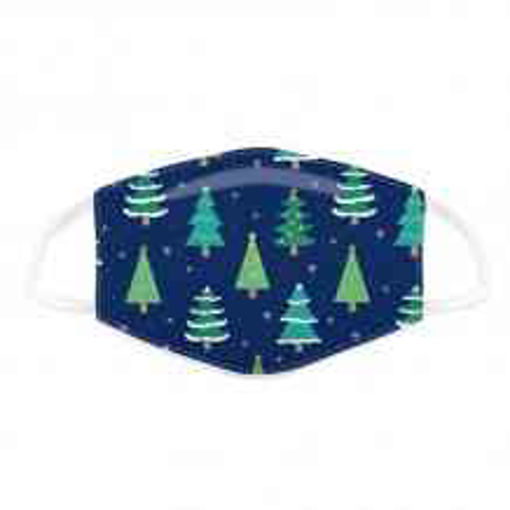 Picture of REUSABLE MASK LARGE XMAS TREES